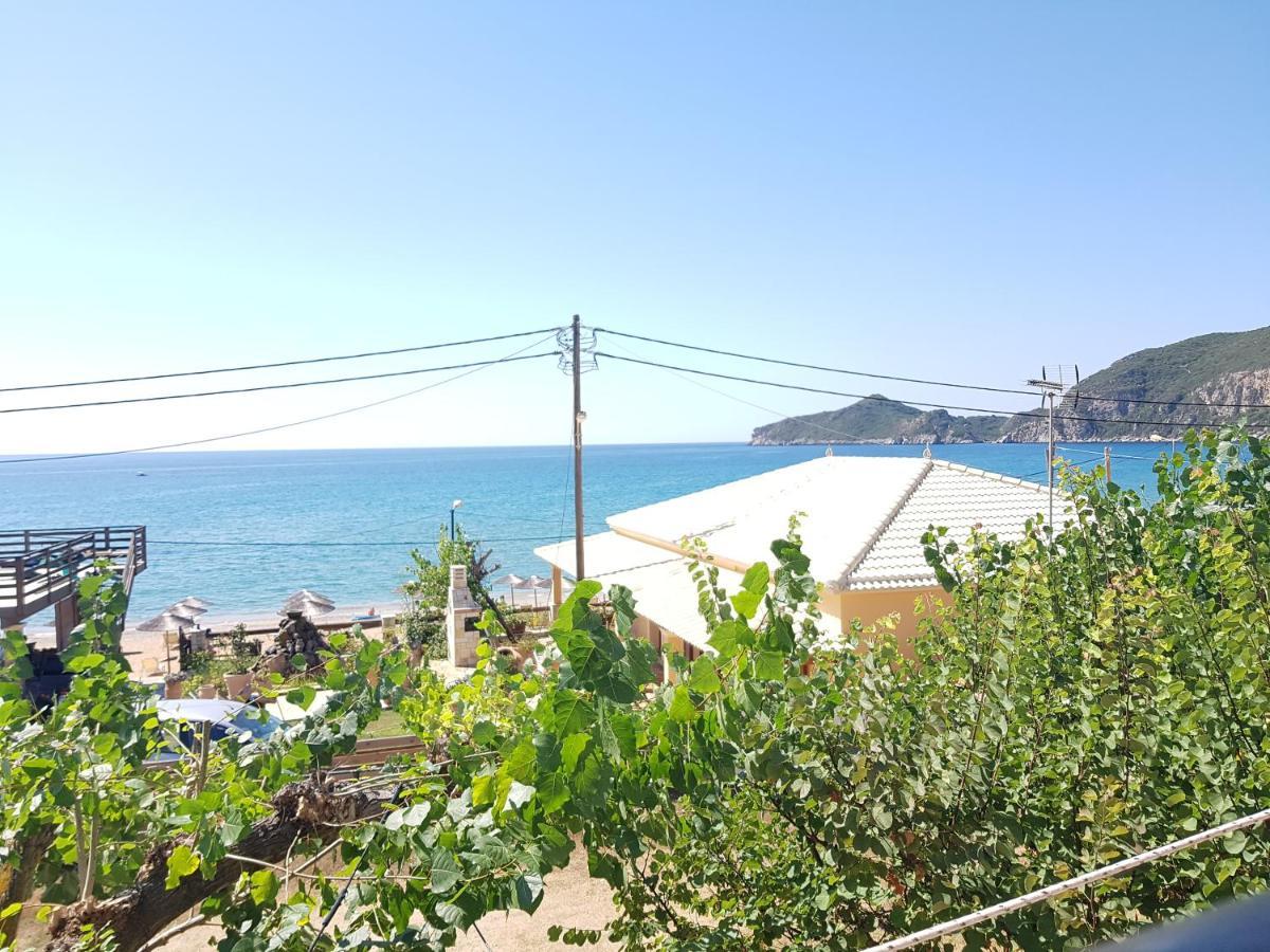 Nafsika Apartments Agios Georgios Pagon Exteriör bild